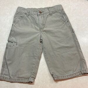 Wrangler Hero Originals Cargo Shorts Army Green Khaki Size 8